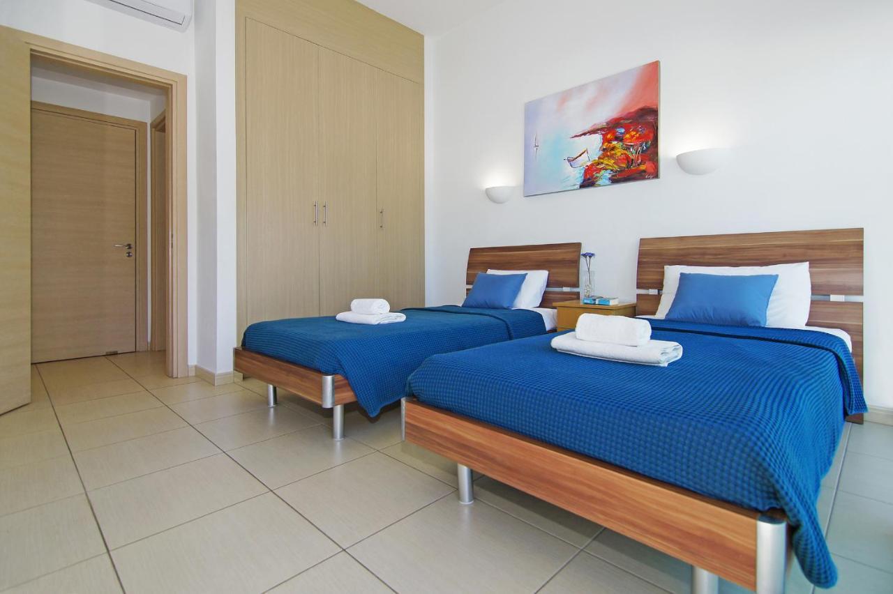 Calypso - Coralli Beachfront Apartment Protaras Eksteriør bilde